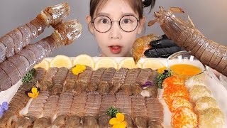 가리갯갯🦂 제철 갯가재장 먹방 Soy Sauce marinated Mentis shrimp eating showmukbang korean food [upl. by Aleahcim]