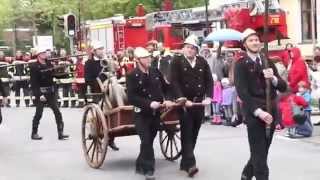 Festumzug 100 Jahre Feuerwehr Ottobrunn [upl. by Mellins]