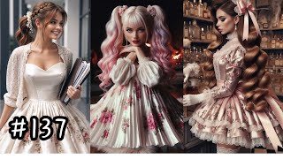 Satin Dresses  Hyper Feminine AI Silk Dresses Skirts amp Poofy Petticoats [upl. by Marcela]