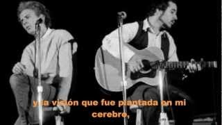 LOS SONIDOS DEL SILENCIO SUBTITULADA AL ESPAÑOL  SIMON amp GARFUNKEL [upl. by Matheny841]