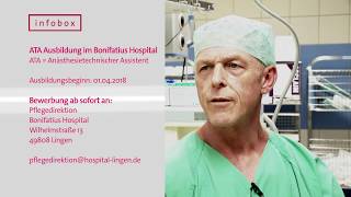 Ausbildung zum Anästhesietechnischen Assistenten im Bonifatius Hospital [upl. by Joellyn]