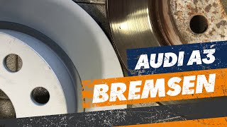 Bremse Vorderachse wechseln  Audi A3 Anleitung [upl. by Shena296]