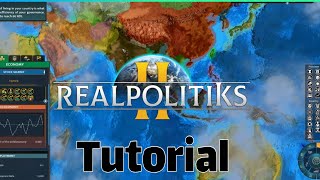 REALPOLITIKS II  Tutorial amp First Look at this great new Nation Sim [upl. by Elysee]