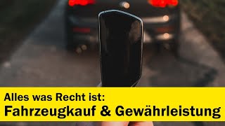 Alles was Recht ist Fahrzeugkauf amp Gewährleistung  ÖAMTC [upl. by Richart]