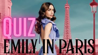 Quiz Emily In Paris   Connaissezvous bien la série Netflix [upl. by Greiner]