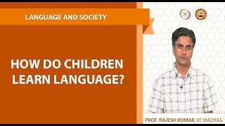 How do children learn language [upl. by Annawik]