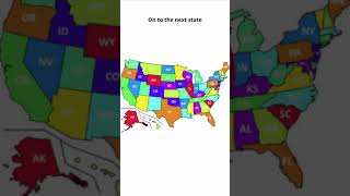 REDRAWING US STATES [upl. by Lyrahs993]