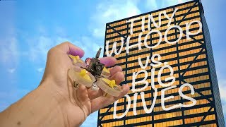 TINY WHOOP vs BUILDING DIVES [upl. by Ennalyrehc316]