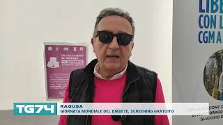 RAGUSA  GIORNATA MONDIALE DEL DIABETE SCREENING GRATUITO [upl. by Lladnyk810]