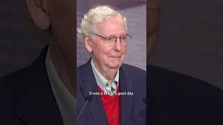 Mitch McConnell says It was a hell of a good day [upl. by Wye]