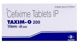 Taxim 0 200  Tablet Uses Hindi antibiotics cifi [upl. by Eico]