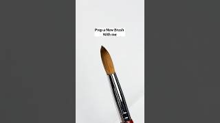 💅Acrylic Brush Transformation 101 How to PREP your NEW Acrylic brush nails acrylicbrush [upl. by Enitram80]