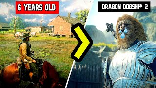 THESE TWO GAMES ARE 6 YEARS APART🤣  DRAGON DOGMA 2 Vs RED DEAD REDEMPTION 2 2024 [upl. by Asiluj]