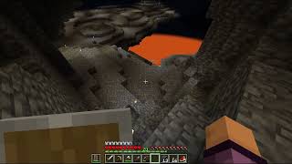 minecraft with guns pt2 Mining and crafting ahhhh [upl. by Anetsirhc]