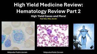 High Yield Medicine Review Hematology Part 2 High Yield Cases for USMLE and NBME Exams [upl. by Maible]