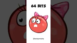 64 bits 32 bits 16 bits 8 bits 4 bits 2 bits 1 bit 12 bit 14 bit  Scared Girl Red Ball shorts [upl. by Joya693]