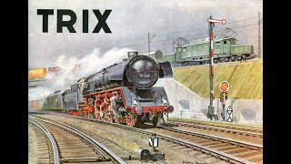 TRIX Express model trains HO 00 Catalog 195152 with Pricelists slide show [upl. by Ettenwad]