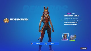 How To Get This HIDDEN Battle Pass Reward  Magmatic Renegade Lynx Gameplay amp Review BEST Style [upl. by Nauqes]