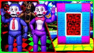 Minecraft FNAF  How to Make a Portal to FIVE NIGHTS AT CANDYS [upl. by Sidonius]