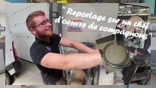 Reportage sur un chef dœuvre de Compagnons [upl. by Niamor]