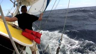 Sailing Off Diamond Head Oahu Hawaii [upl. by Obala925]