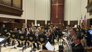 The Houston Brass Band at St Thomas Episcopal  79th Farewell to Gibraltar [upl. by Doelling]