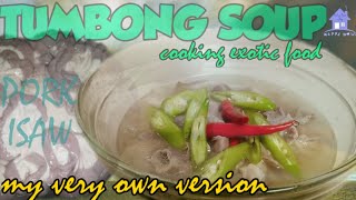 TUMBONG SOUP PORK INTESTINE RECIPE HAPPYHOME [upl. by Eleanor]