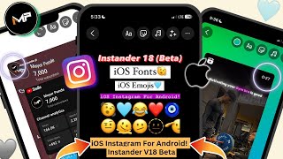 iOS INSTAGRAM FOR ANDROID🔥 INSTANDER V18 TUTORIAL [upl. by Noiraa]