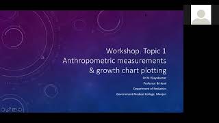 Anthropometric Measurements amp Growth Chart Plotting  Dr M Vijayakumar [upl. by German57]