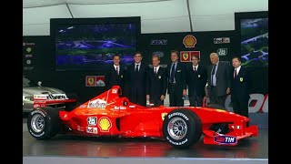 Presentazione Ferrari F1 2000 incompleto [upl. by Ravaj]