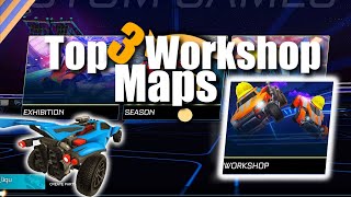 Top 3 Workshop Maps to Improve Your Rocket League Game [upl. by Bilat22]