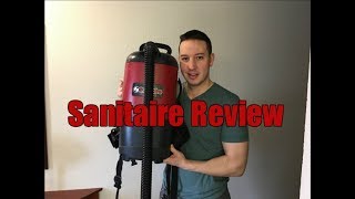 Sanitaire Backpack Vacuum Review  Clean With Confidence [upl. by Odyssey]