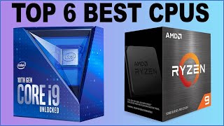 TOP 6 Best CPUs in 2024 [upl. by Eseilanna701]