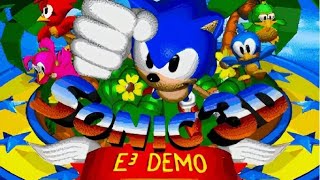 Sonic 3d blast E3 1996 Demo [upl. by Amikahs561]