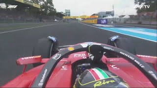 Charles Leclercs Post Race Radio Celebrations  Italian GP 2024 [upl. by Araek]