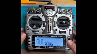 RTC Battery low Error at TARANIS PLUS X9D [upl. by Gusella782]