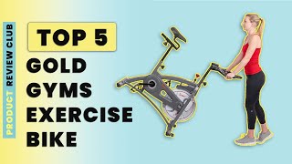 Top 5 best gold gyms exercise bike Reviews  gold gyms exercise bike reviews [upl. by Haseena]