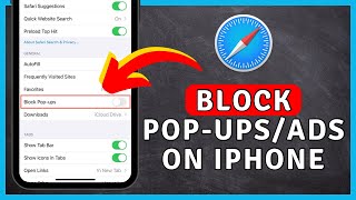 How to Block PopUpsAds On Safari  Safari Tutorial [upl. by Entwistle69]