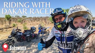 Dakar Rally Racer I Rode with a Dakar Rally Racer I My First Time on a Rally Bike  EP 139 [upl. by Teragramyram]