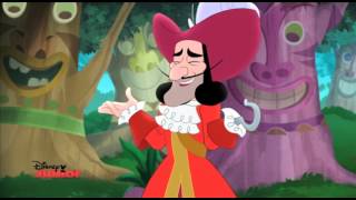 Jake and the Neverland Pirates  Feather in Hooks Hat  Disney Junior UK [upl. by Teeter802]