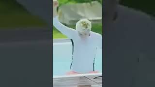 hobi dancing in the swimming pool😍💜 bts jhop bts in the soop season 2 ep 2btsarmy [upl. by Sisely623]