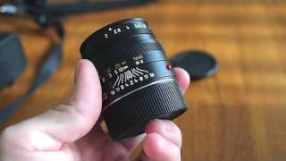 The Leica 50 Summicron Lens Overview [upl. by Fi]