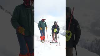 DonnyPelletier goes skiing with Travis Ganong shorts [upl. by Ahsets918]