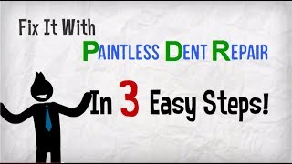 Blaine MN Paintless Dent Repair  An Easy 3 Step Process [upl. by Bausch]