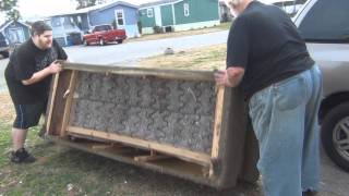 Angry Grandpa  Destroys Furniture 2 [upl. by Yenitsed]