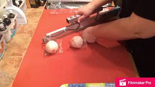 Emballage de bombes de bain Wrapping bath bombs [upl. by Eceinart]