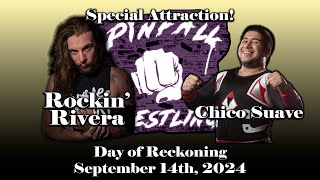 Pinfall Wrestling FULL MATCH  Rockin’ Rivera vs Chico Suave Part II [upl. by Kosaka801]