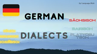 10 Deutsche Dialekte  10 German Dialects [upl. by Tteirrah]