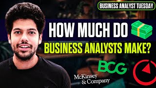 Business Analyst Salary in India 2024  High Paying Companies  Hrithik Mehlawat  BAT 04 [upl. by Linnet]