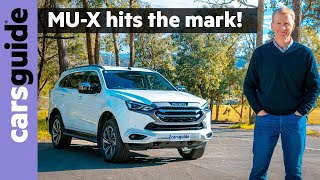 Isuzu MUX 2022 review LST 4x4 7seater  Six months of family life inc towing offroad [upl. by Valli]